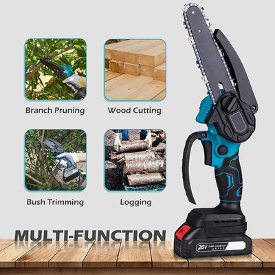 اره برقی بی سیم دستی قابل حمل 550W 12m/S با باتری و شارژر