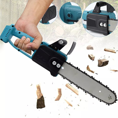 اره زنجیری برقی 4 اینچی چوب بری یک دست اره ای قابل حمل با باتری 18 ولت